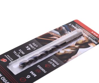299 р. Сверло по металлу 6.0х93мм HSS Cobalt VERTEXTOOLS VERTEXTOOLS 818-6  с доставкой в г. Кемерово. Увеличить фотографию 3