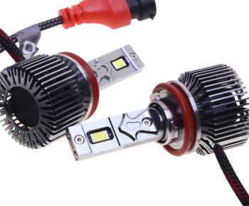 5 399 р. Лампа светодиодная 1224V H11 PGJ19-2 5500K (2шт.) OPTIMA OPTIMA a-h11  с доставкой в г. Кемерово. Увеличить фотографию 3