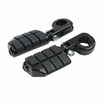 Подножки на дуги с креплением 32мм Harley-Davidson, Yamaha, Honda, Suzuki, Kawasaki Модель 1  пм-00025605