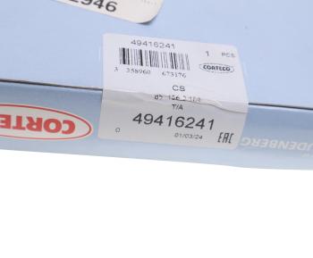 4 699 р. Сальник коленвала VW Jetta (11-) задний с крышкой CORTECO CORTECO 49416241  с доставкой в г. Кемерово. Увеличить фотографию 4