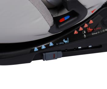 15 699 р. Автокресло детское 0-36кг (0+I-ll-IlI) 0-12лет grey OREX Isofix HAPPY BABY HAPPY BABY 4690624127625 HAPPY BABY 4690624127625  с доставкой в г. Кемерово. Увеличить фотографию 5