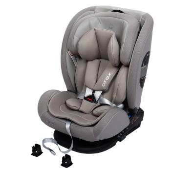 15 699 р. Автокресло детское 0-36кг (0+I-ll-IlI) 0-12лет grey OREX Isofix HAPPY BABY HAPPY BABY 4690624127625 HAPPY BABY 4690624127625  с доставкой в г. Кемерово. Увеличить фотографию 1
