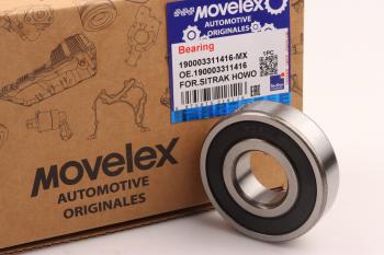 251 р. Подшипник SITRAK HOWO маховика (25х62х17мм) MOVELEX MOVELEX 190003311416-mx MOVELEX 190003311416-mx  с доставкой в г. Кемерово. Увеличить фотографию 1