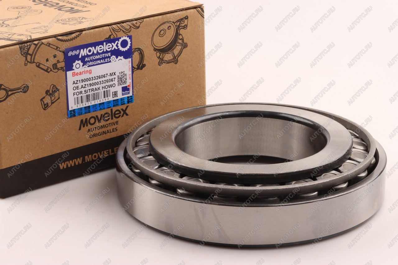 2 399 р. Подшипник ступицы SITRAK HOWO задней внутренний MOVELEX MOVELEX az190003326067-mx MOVELEX az190003326067-mx  с доставкой в г. Кемерово