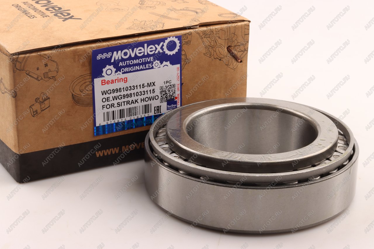 1 299 р. Подшипник редуктора SITRAK HOWO заднего моста MOVELEX MOVELEX wg9981033115-mx MOVELEX wg9981033115-mx  с доставкой в г. Кемерово