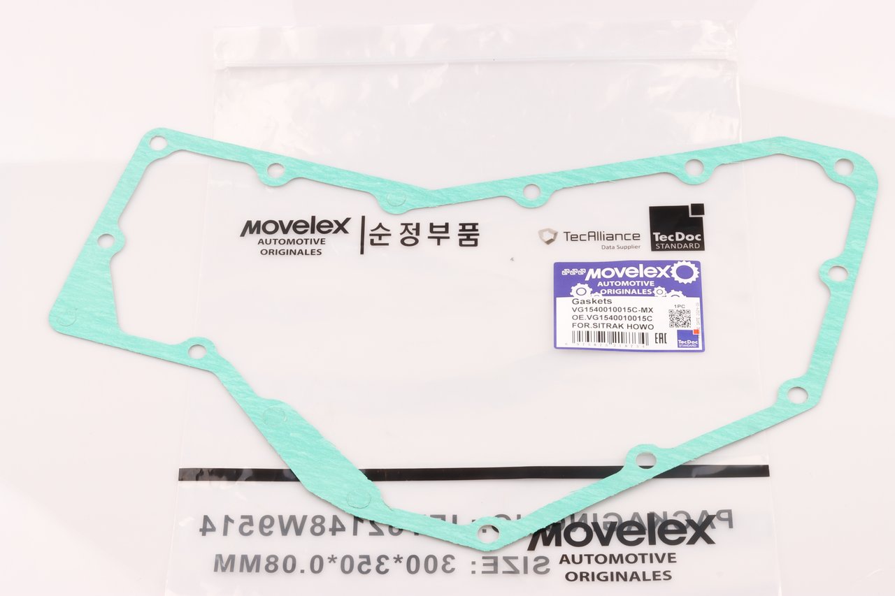 129 р. Прокладка SITRAK HOWO крышки теплообменника MOVELEX MOVELEX vg1540010015c-mx MOVELEX vg1540010015c-mx  с доставкой в г. Кемерово
