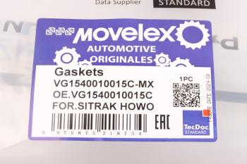 129 р. Прокладка SITRAK HOWO крышки теплообменника MOVELEX MOVELEX vg1540010015c-mx MOVELEX vg1540010015c-mx  с доставкой в г. Кемерово. Увеличить фотографию 5