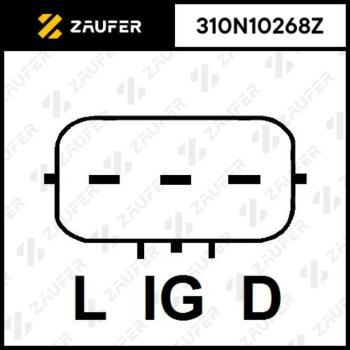 2 199 р. Регулятор CHERY Tiggo напряжения генератора ZAUFER ZAUFER 310n10268z ZAUFER 310n10268z  с доставкой в г. Кемерово. Увеличить фотографию 3
