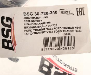 599 р. Патрубок FORD Connect (02-) системы охлаждения BSG BSG bsg30720348 BSG bsg30720348  с доставкой в г. Кемерово. Увеличить фотографию 4
