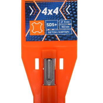 146 р. Бур SDS+ 6.0х160мм PATRIOT PATRIOT 812010025 PATRIOT 812010025  с доставкой в г. Кемерово. Увеличить фотографию 3