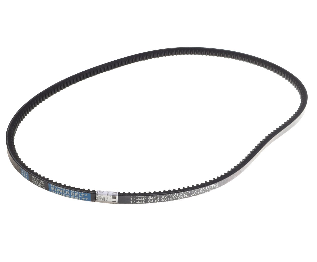 1 049 р. Ремень приводной клиновой 13х1067LI SHACMAN SHAANXI дв.WP12 кондиционера BUMER BELT BUMER BELT 17-4406430 BUMER BELT 17-4406430  с доставкой в г. Кемерово