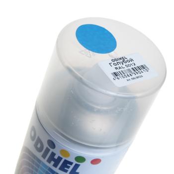 299 р. Краска голубая RAL5012 алкидная аэрозоль 520мл ODIHEL ODIHEL ral5012a ODIHEL ral5012a  с доставкой в г. Кемерово. Увеличить фотографию 2