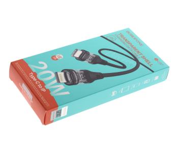 379 р. Кабель iPhone (5-)-USB Type C 1.2м BOROFONE BOROFONE bu37 black  с доставкой в г. Кемерово. Увеличить фотографию 3