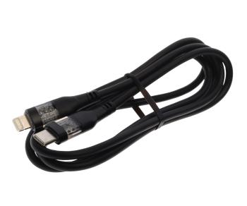 379 р. Кабель iPhone (5-)-USB Type C 1.2м BOROFONE BOROFONE bu37 black  с доставкой в г. Кемерово. Увеличить фотографию 1