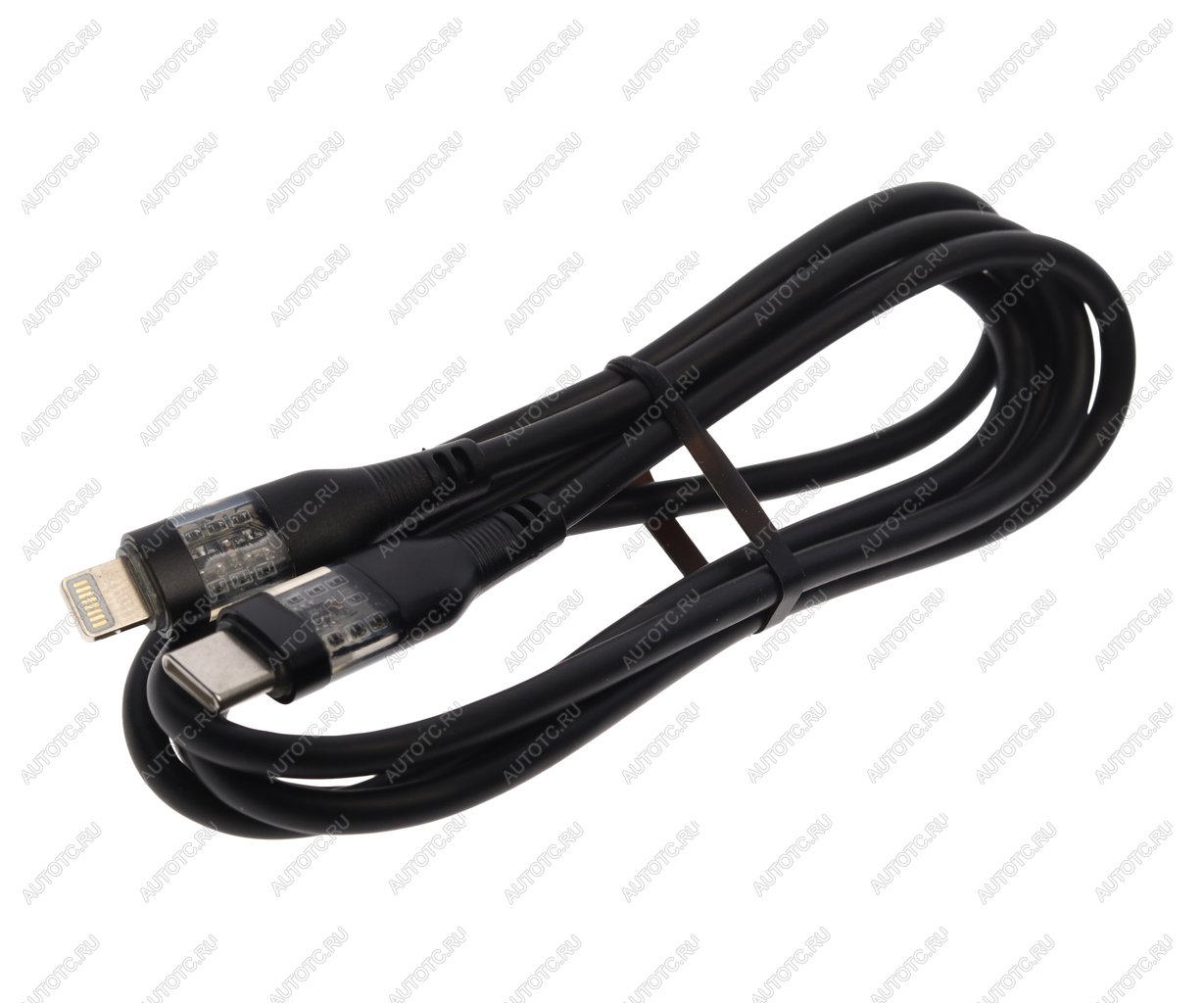 379 р. Кабель iPhone (5-)-USB Type C 1.2м BOROFONE BOROFONE bu37 black  с доставкой в г. Кемерово