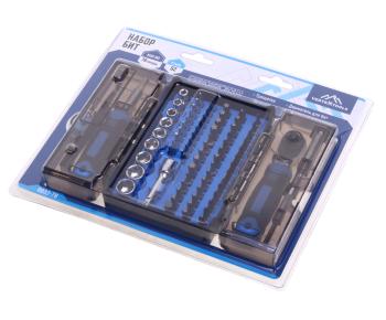 2 689 р. Набор головок торцевых и бит 14 78 предметов VERTEXTOOLS VERTEXTOOLS 0033-78  с доставкой в г. Кемерово. Увеличить фотографию 1