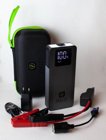 11 399 р. Устройство пусковое 12V 1200A 15000мАч (power bank) RGD RGD r10  с доставкой в г. Кемерово. Увеличить фотографию 1