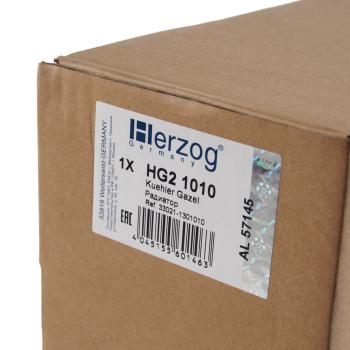 5 649 р. Радиатор ГАЗ-3302 алюминиевый 3-х рядный НО HERZOG HERZOG 3302-1301010  с доставкой в г. Кемерово. Увеличить фотографию 6