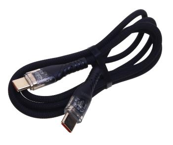499 р. Кабель USB Type C 1м WIIIX WIIIX cb-805tc-tc-gh-10b  с доставкой в г. Кемерово. Увеличить фотографию 1