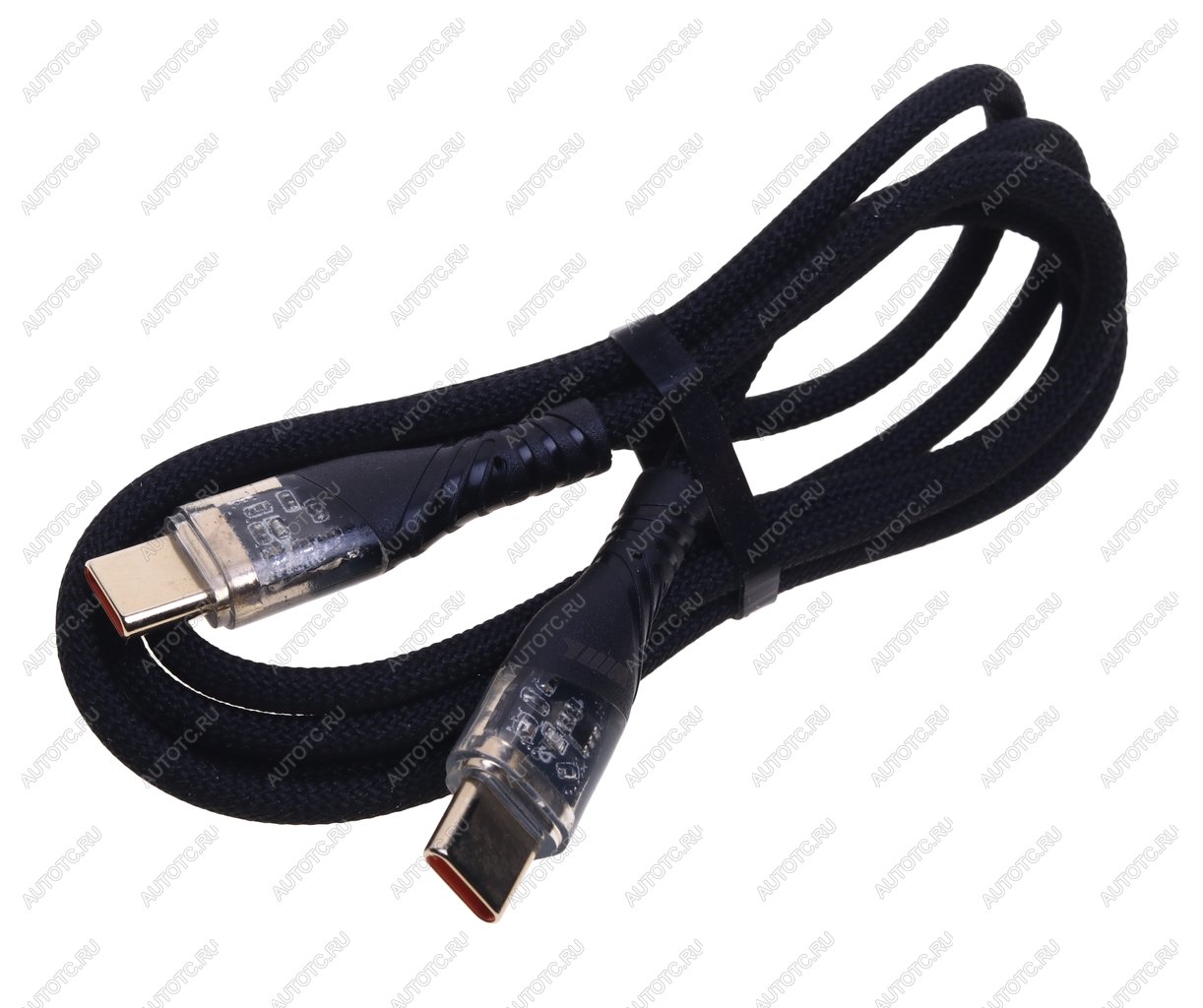 499 р. Кабель USB Type C 1м WIIIX WIIIX cb-805tc-tc-gh-10b  с доставкой в г. Кемерово