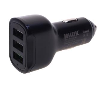459 р. Устройство зарядное в прикуриватель 3USB 12V WIIIX WIIIX ucc-5-3-01-qc-ant  с доставкой в г. Кемерово. Увеличить фотографию 1