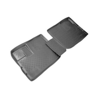 Коврики салонные (зад) Norplast Unidec Nissan NP300 (2008-2013) (черные)