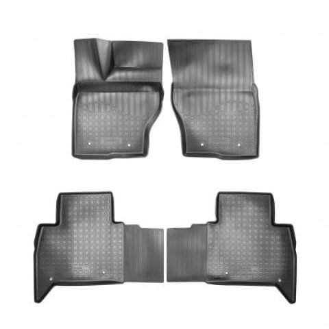 2 999 р. Коврики салонные 3D Norplast Unidec  Land Rover Discovery  5 L462 (2016-2025) (черный)  с доставкой в г. Кемерово