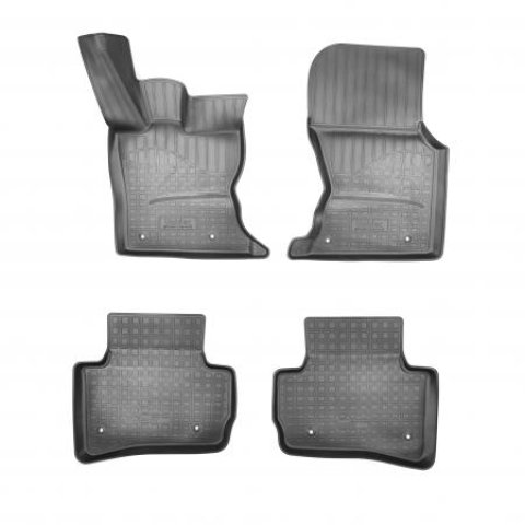 3 279 р. Коврики салонные 3D Norplast Unidec  Land Rover Range Rover Velar  1 L560 (2017-2025) (черные)  с доставкой в г. Кемерово
