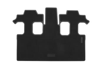 Коврики салонные комбинированные (3 ряд) Unidec Toyota Land Cruiser Prado  J250 (2023-2025) (черные)