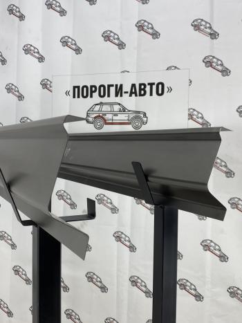 Правый ремонтный порог ПОРОГИ-АВТО Land Rover Freelander  L359 (2006-2014) дорестайлинг, 1-ый рестайлинг, 2-ой рестайлинг (холоднокатаная сталь 1 мм)