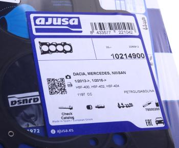 5 499 р. Прокладка RENAULT Megane (12-) ГБЦ AJUSA AJUSA 10214900  с доставкой в г. Кемерово. Увеличить фотографию 4