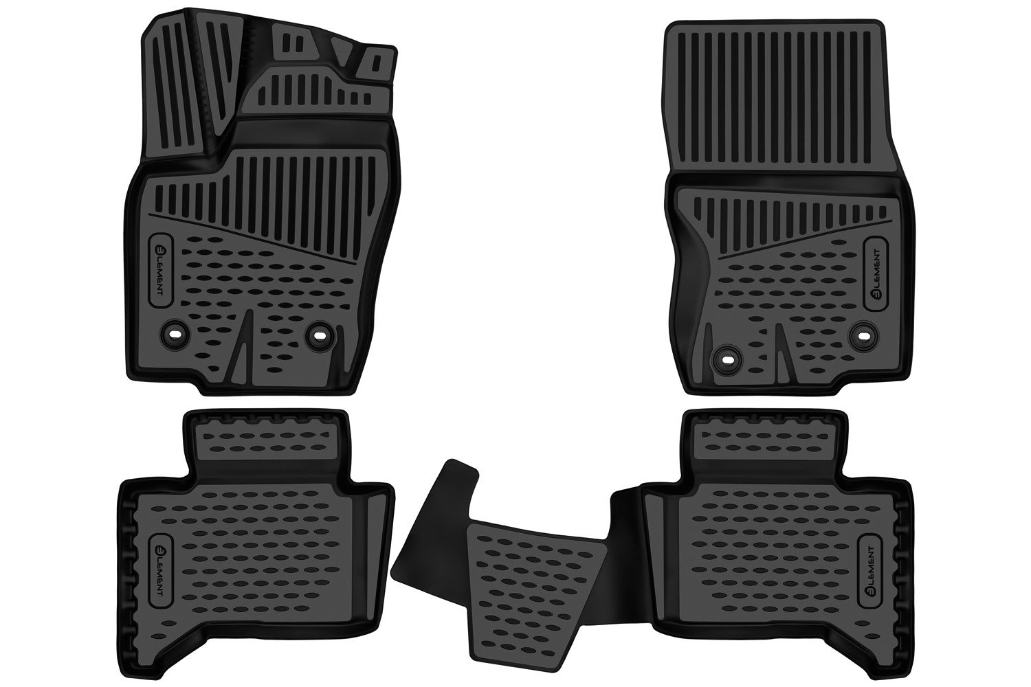3 199 р. Коврики 3D в салон подходят для TOYOTA Land Cruiser Prado (250) 2023- Внед, 5мест, с накладкой на тоннеле, 4шт.(полиуретан)  Тойота Ленд крузер прадо Element element3da70978210k  с доставкой в г. Кемерово