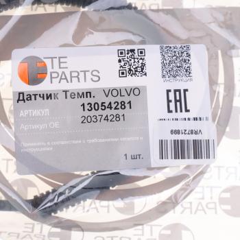 3 899 р. Датчик температуры VOLVO FH,FM охлаждающей жидкости TE PARTS TE PARTS 13054281  с доставкой в г. Кемерово. Увеличить фотографию 4