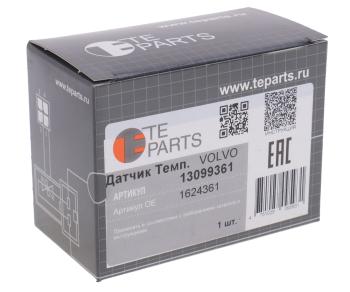 2 799 р. Датчик температуры VOLVO FH1216 охлождающей жидкости TE PARTS TE PARTS 13099361  с доставкой в г. Кемерово. Увеличить фотографию 3