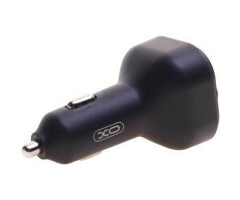 869 р. Устройство зарядное в прикуриватель с трансмиттером (bluetooth,hands free) XO XO bcc18 black  с доставкой в г. Кемерово. Увеличить фотографию 2