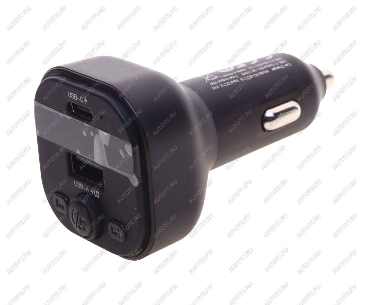 869 р. Устройство зарядное в прикуриватель с трансмиттером (bluetooth,hands free) XO XO bcc18 black  с доставкой в г. Кемерово