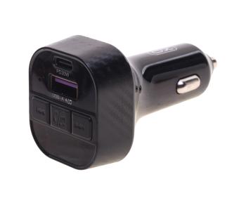 1 029 р. Устройство зарядное в прикуриватель с трансмиттером (bluetooth,hands free) XO XO bcc17 black  с доставкой в г. Кемерово. Увеличить фотографию 1