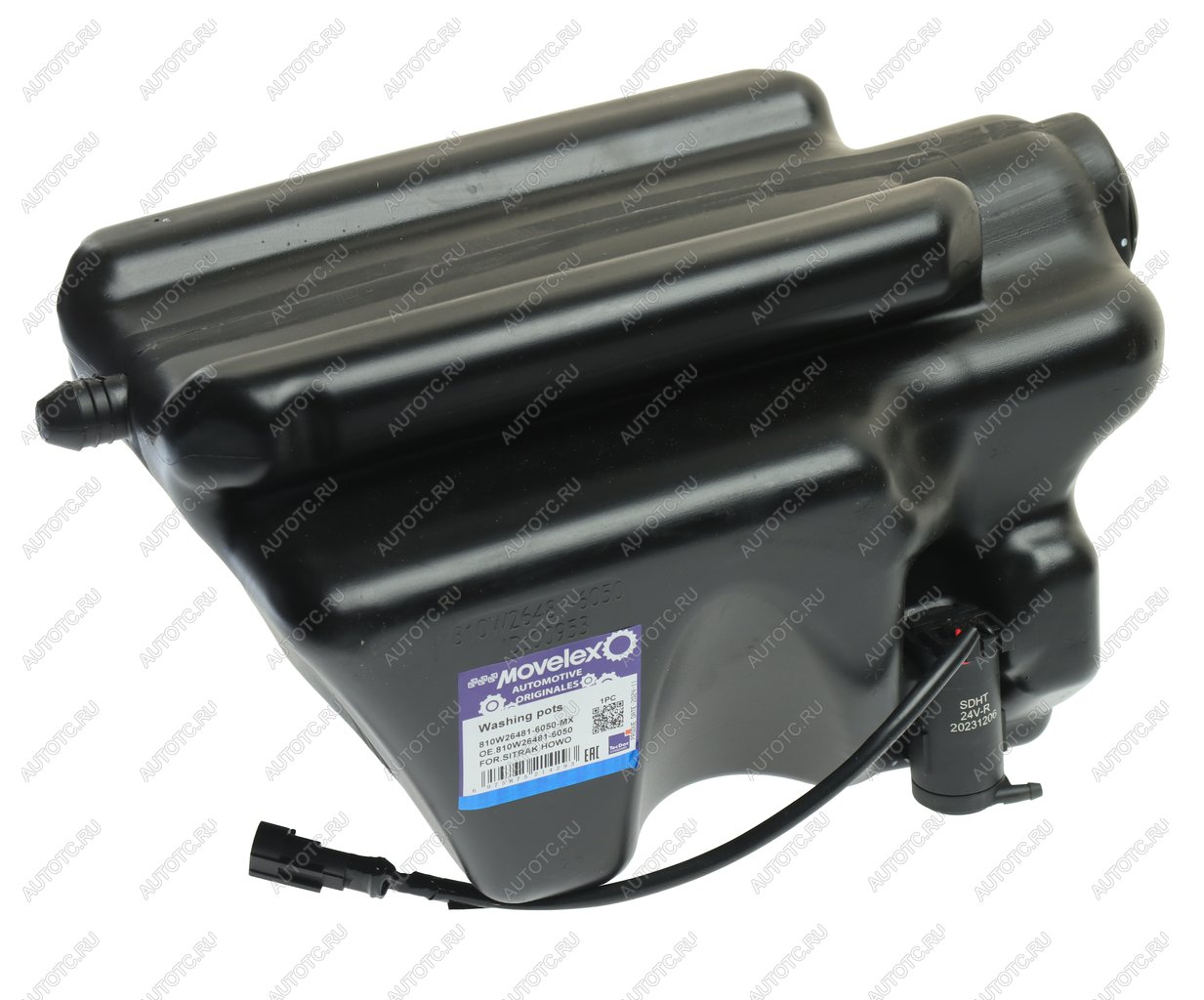 1 799 р. Бачок омывателя SITRAK HOWO в сборе с насосом MOVELEX MOVELEX 810w264816050-mx  с доставкой в г. Кемерово