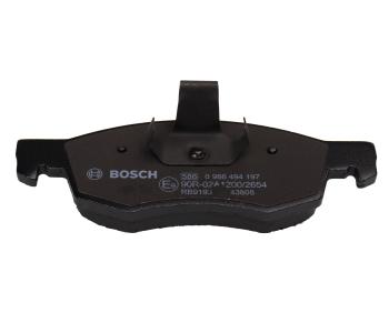 1 879 р. Колодки тормозные RENAULT Logan (07-) передние (4шт.) BOSCH BOSCH 0986494197  с доставкой в г. Кемерово. Увеличить фотографию 4