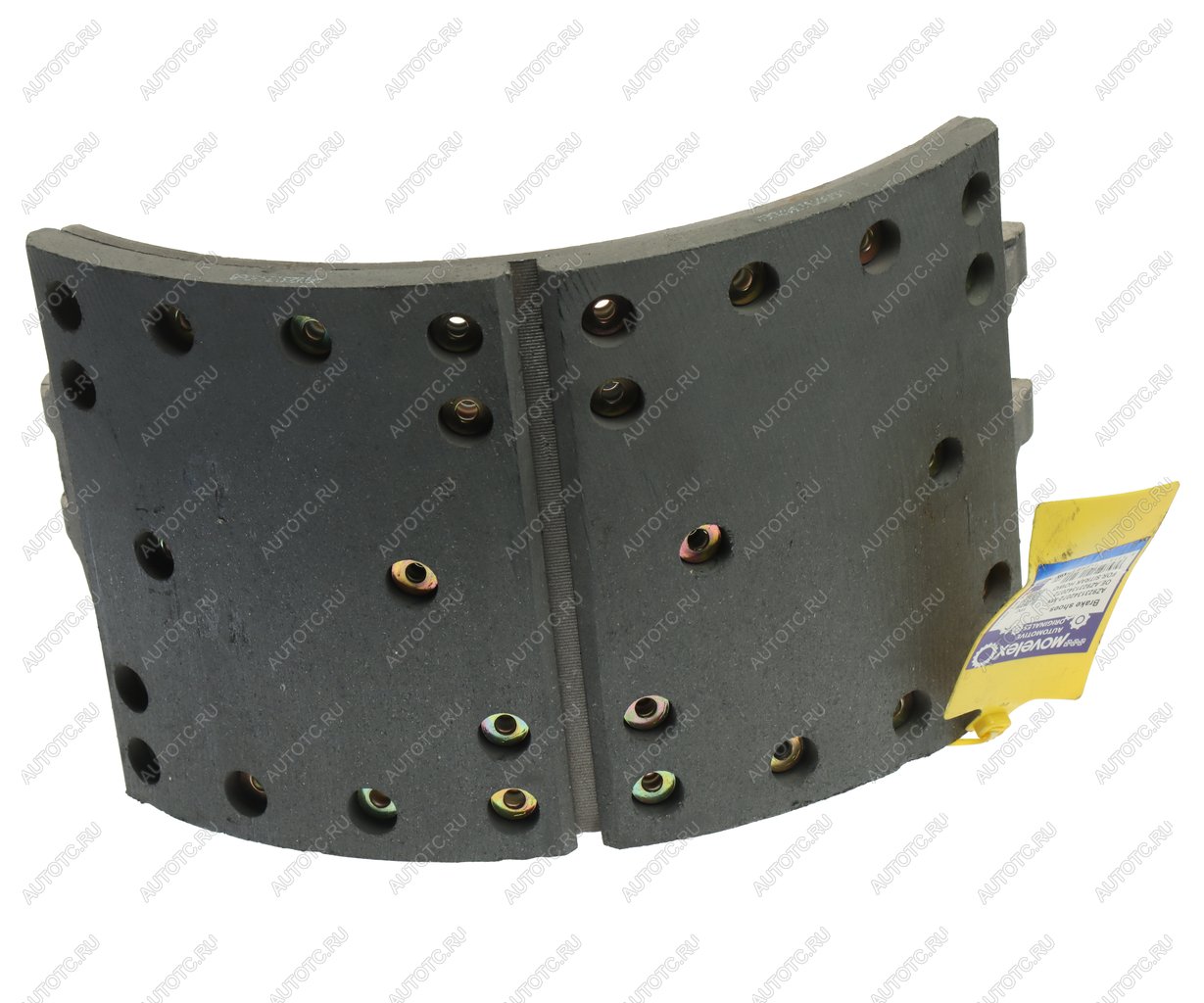 3 069 р. Колодки тормозные SITRAK HOWO задние с накладками (1шт.) MOVELEX MOVELEX az9231342072-mx  с доставкой в г. Кемерово