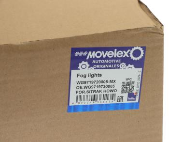1 499 р. Фара SITRAK HOWO противотуманная левая MOVELEX MOVELEX wg9719720005-mx  с доставкой в г. Кемерово. Увеличить фотографию 5