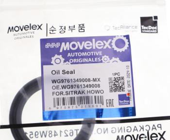 143 р. Сальник SITRAK HOWO вала тормозного переднего (41х55х9мм) MOVELEX MOVELEX wg9761349008-mx  с доставкой в г. Кемерово. Увеличить фотографию 3