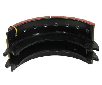 3 899 р. Колодки тормозные SITRAK HOWO задние с накладками (1шт.) MOVELEX MOVELEX az9231340200-mx  с доставкой в г. Кемерово. Увеличить фотографию 2