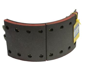 3 899 р. Колодки тормозные SITRAK HOWO задние с накладками (1шт.) MOVELEX MOVELEX az9231340200-mx  с доставкой в г. Кемерово. Увеличить фотографию 1