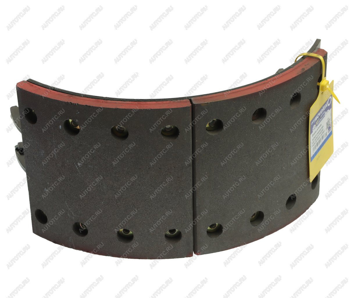 3 899 р. Колодки тормозные SITRAK HOWO задние с накладками (1шт.) MOVELEX MOVELEX az9231340200-mx  с доставкой в г. Кемерово