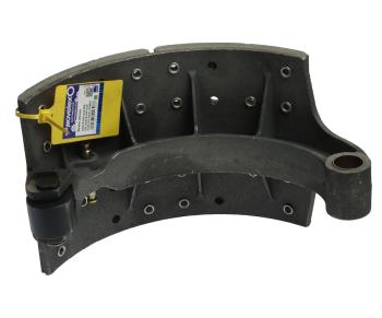 5 549 р. Колодки тормозные SITRAK HOWO задние с накладками (1шт.) MOVELEX MOVELEX az9761451220-mx  с доставкой в г. Кемерово. Увеличить фотографию 2