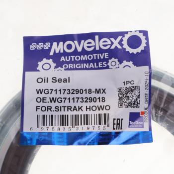 889 р. Сальник SITRAK HOWO хвостовика редуктора (85х105х18150) (мост MCY13) MOVELEX MOVELEX wg7117329018-mx  с доставкой в г. Кемерово. Увеличить фотографию 3