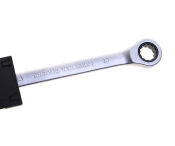 479 р. Ключ комбинированный 13х13мм трещоточный VERTEXTOOLS VERTEXTOOLS 00016-13  с доставкой в г. Кемерово. Увеличить фотографию 3