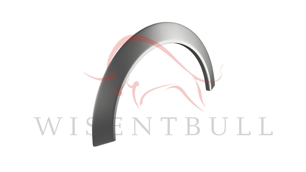 1 499 р. Левая задняя внутренняя ремонтная арка Wisentbull Hyundai Pony X2 хэтчбэк 5 дв. (1990-1994) (оцинкованная сталь 1,2 мм)  с доставкой в г. Кемерово