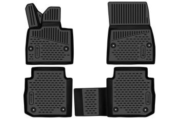 2 679 р. Коврики 3D в салон подходят для Aito M5 2022 - 4шт. (полиуретан)  Аито М5 Element element3da67723210k  с доставкой в г. Кемерово. Увеличить фотографию 1
